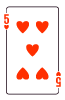 Cinq de cœur
